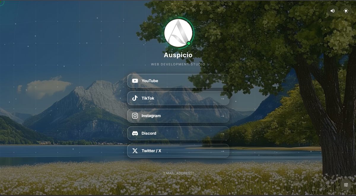 Social Hub Template preview